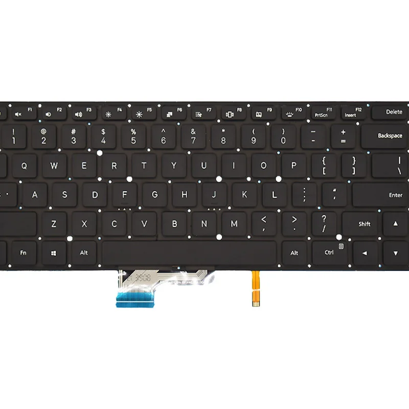 Teclado Retroiluminado dos Eua para Xiaomi mi Notebook Pro Novo Eua Tm1701 171502 171501 Tm1707 171501 181501-ad al af - Imagem 5
