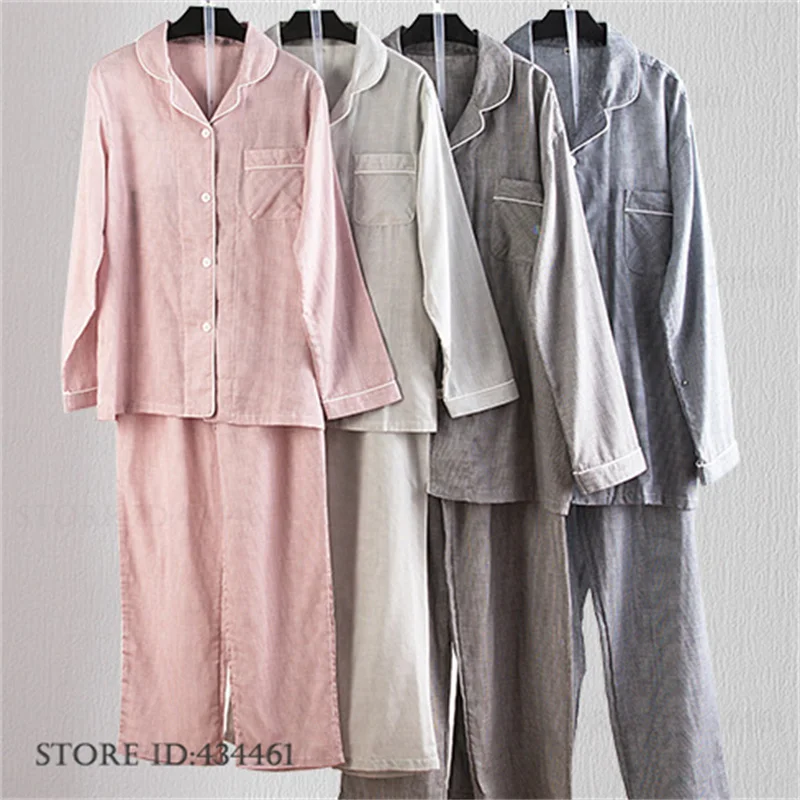 Pigiama Da Donna In Cotone A Manica Corta, Set Abito Da Casa Con Pois, Traspirante, Taglie S M L XL