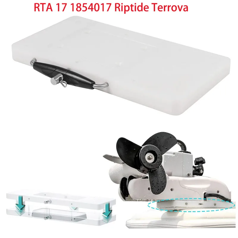

RTA 17 1854017 Riptide Terrova,Release Bracket Mounted Plate for Electric Steer Trolling Motor, Ulterra, PowerDrive V2