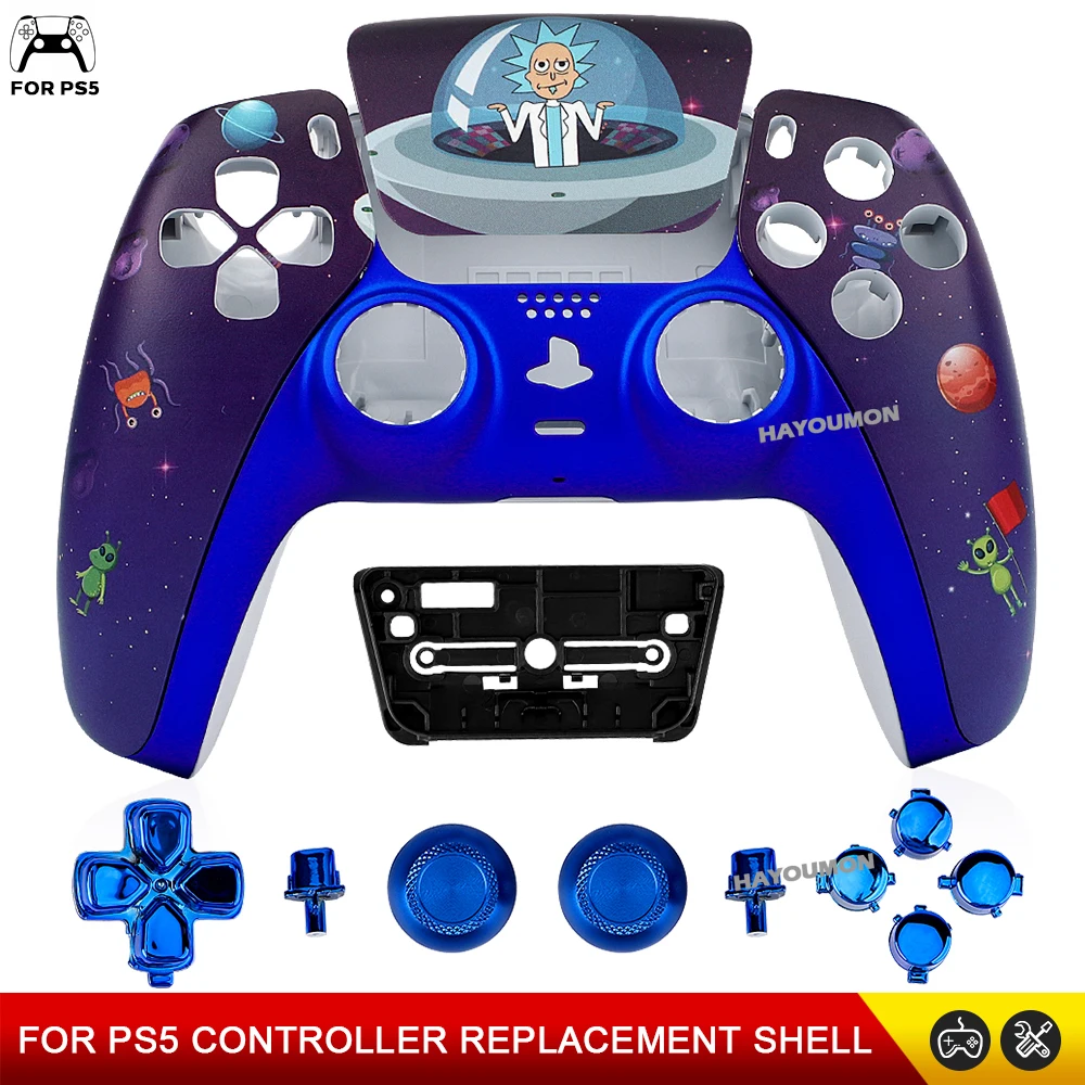 New Limited For PS5 Controller Shell Touchpad Gamepad Cover Replacement Front Back Plate Handle Case for BDM-010/020/030/040/050 Sf03c3c3af5e0419cb2cc4fe626a2d643B