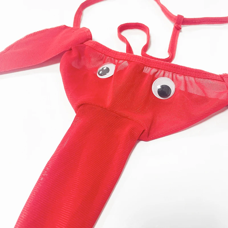 Description Picture 4 of itemSexy Men's G String Stylish Elephant Bulge Pouch Men Thong Elastic Erotic Lingerie Tanga Hombre Gay Underwear Porno Dessous Men