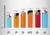 Fashion Reusable Metal Wire-drawing Outside Armor Cover For BIC J5 Explosion-Proof Gas Lighter Protect Box Man Smoking Gadget 4
