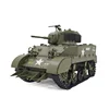 COOLBANK Stuart M5a1 Electric Remote Control Tank Simulation Military Model Toy Scalable, 360° rotation, Children'S Toy Gift 3