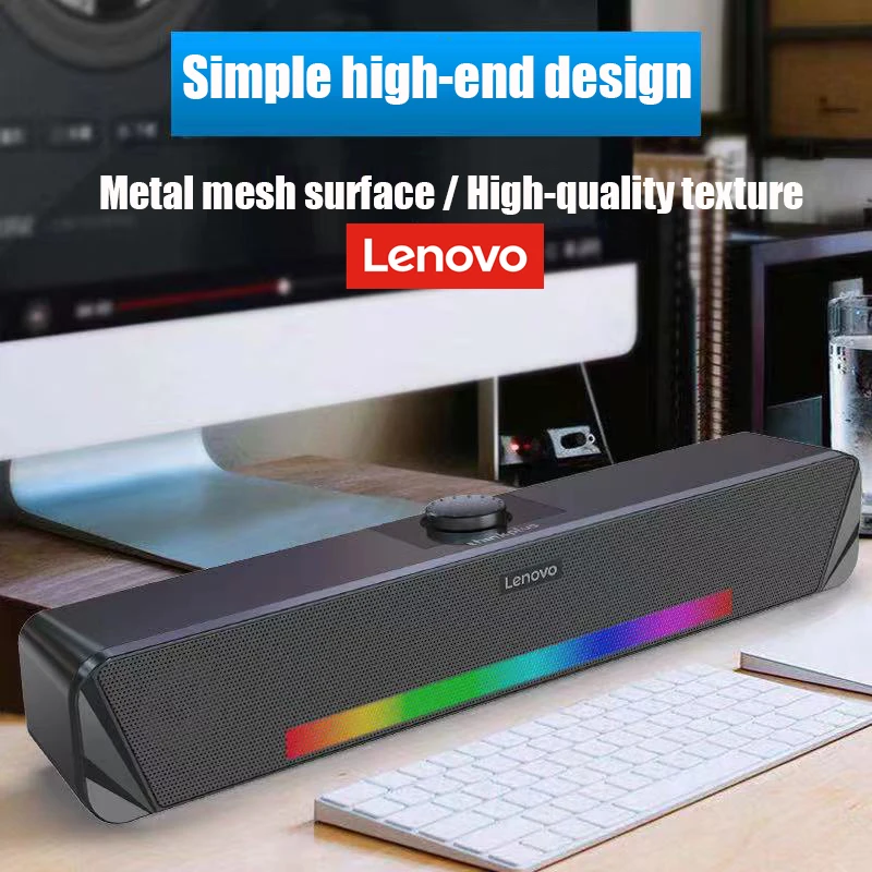 Lenovo Ts33 Bluetooth Speaker 360 Home Movie Surround Sound Surround