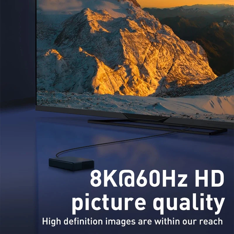 Baseus Ultra High-Speed 8K HDMI Cable - 48Gbps Digital Display Connection
