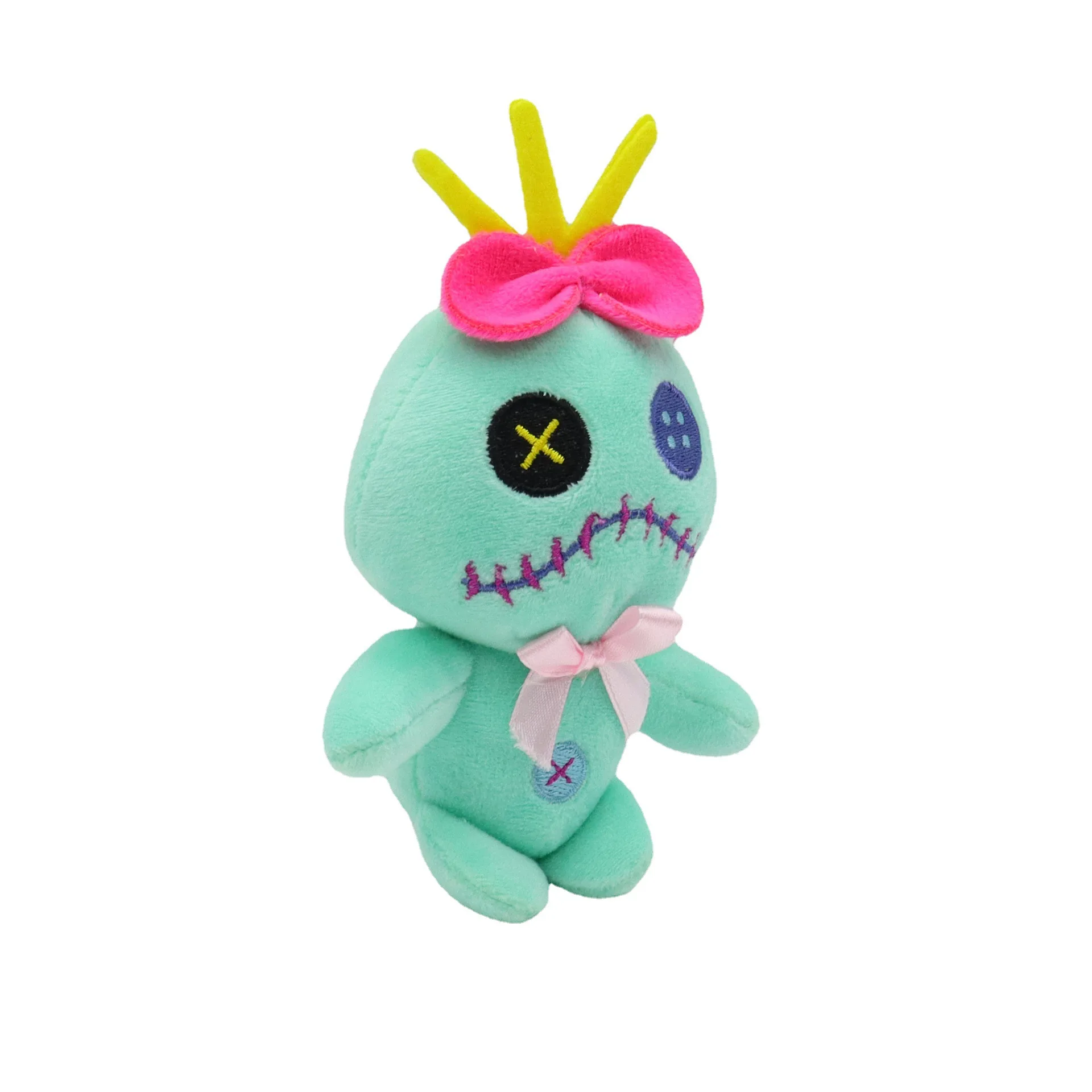 Plush toy Plush doll 10cm Lilo Stitch Alien Cosplay Doll Plush Kids Christmas Gift Pendant Accessories