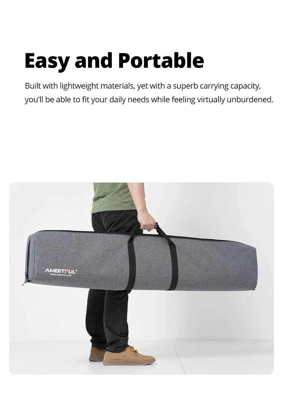 PB20 Magic Leg Storage Bag Photographic Equipment Carrying Case (can fit 2 sets