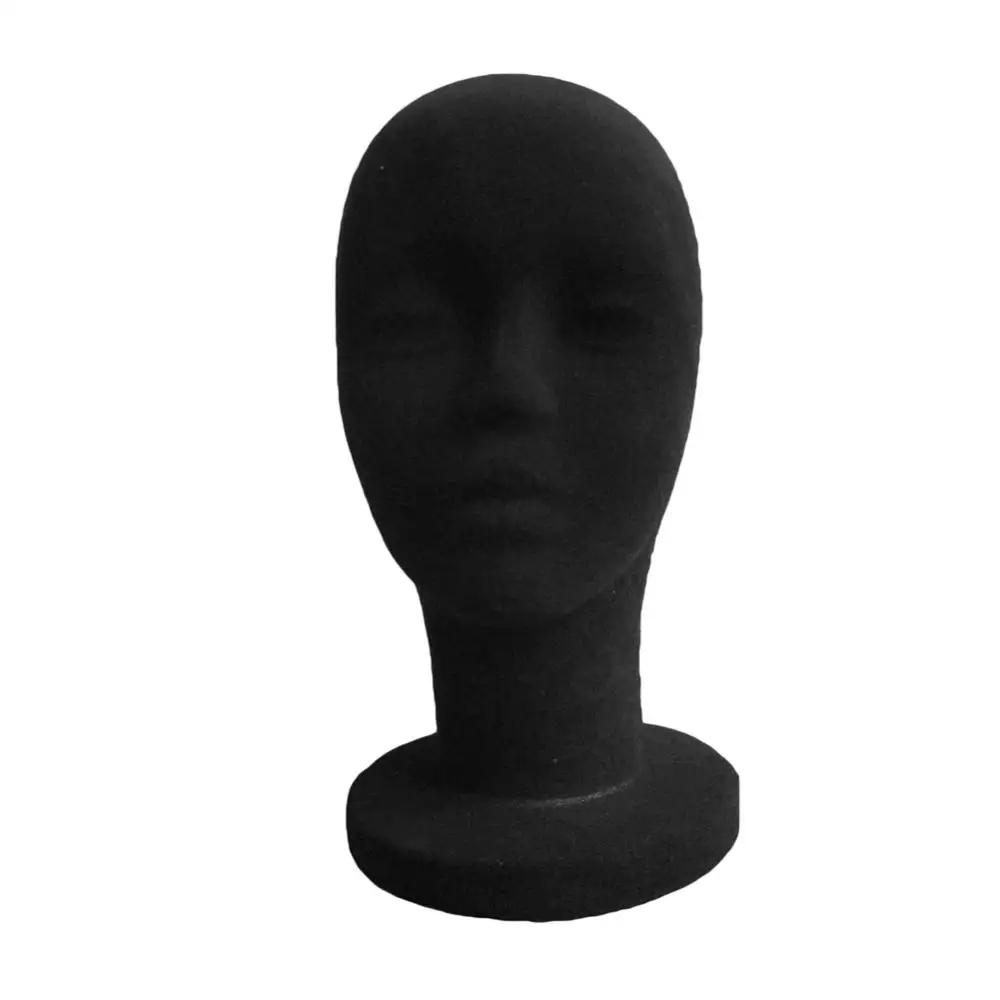 Foam Female Mannequin Head Manikin Headset Model Wig Hair Display Stand