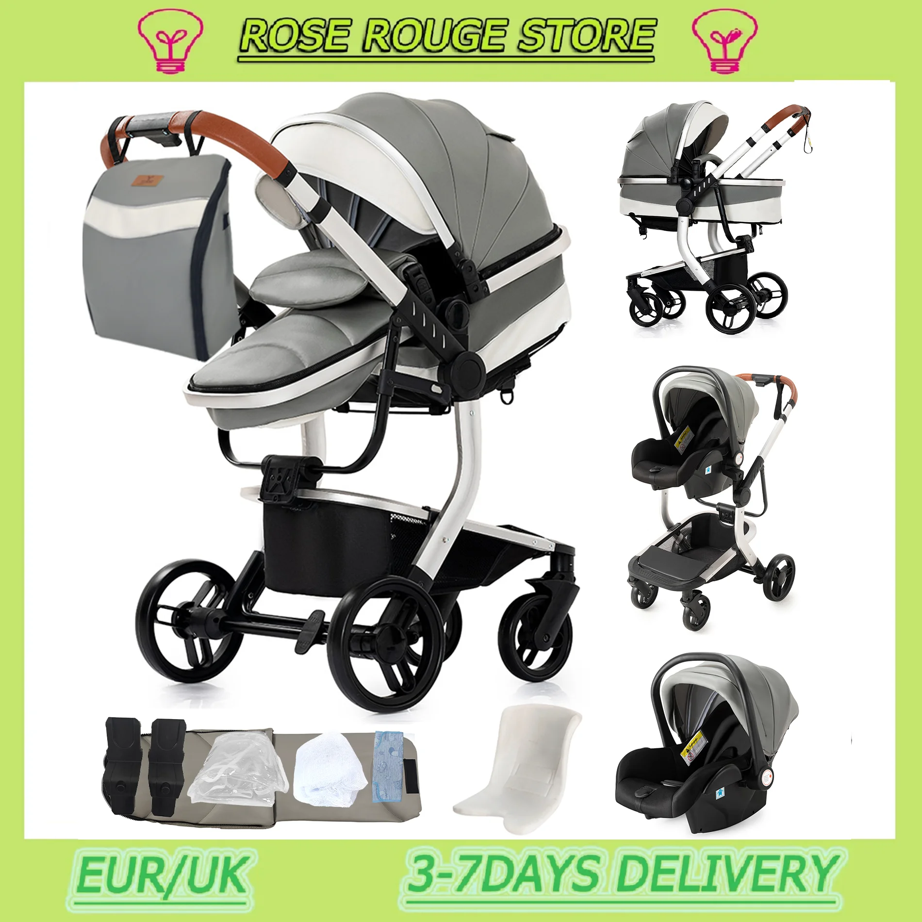 Trolley Newborn Walker Baby Stroller Lightweight Strollers Baby In