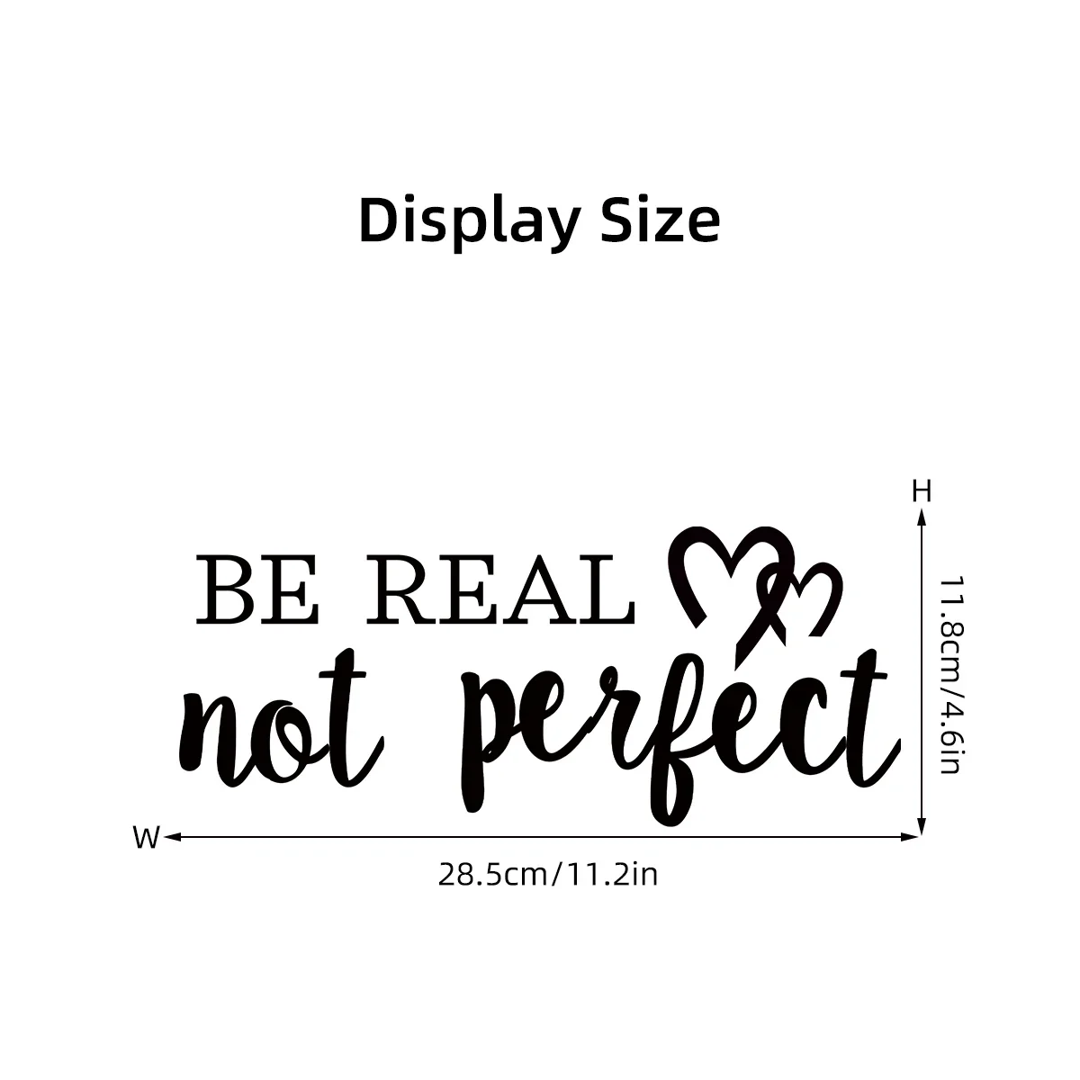 Wall Stickers Furniture Mirror Bathroom Living Room Bedroom Decor 1Pc