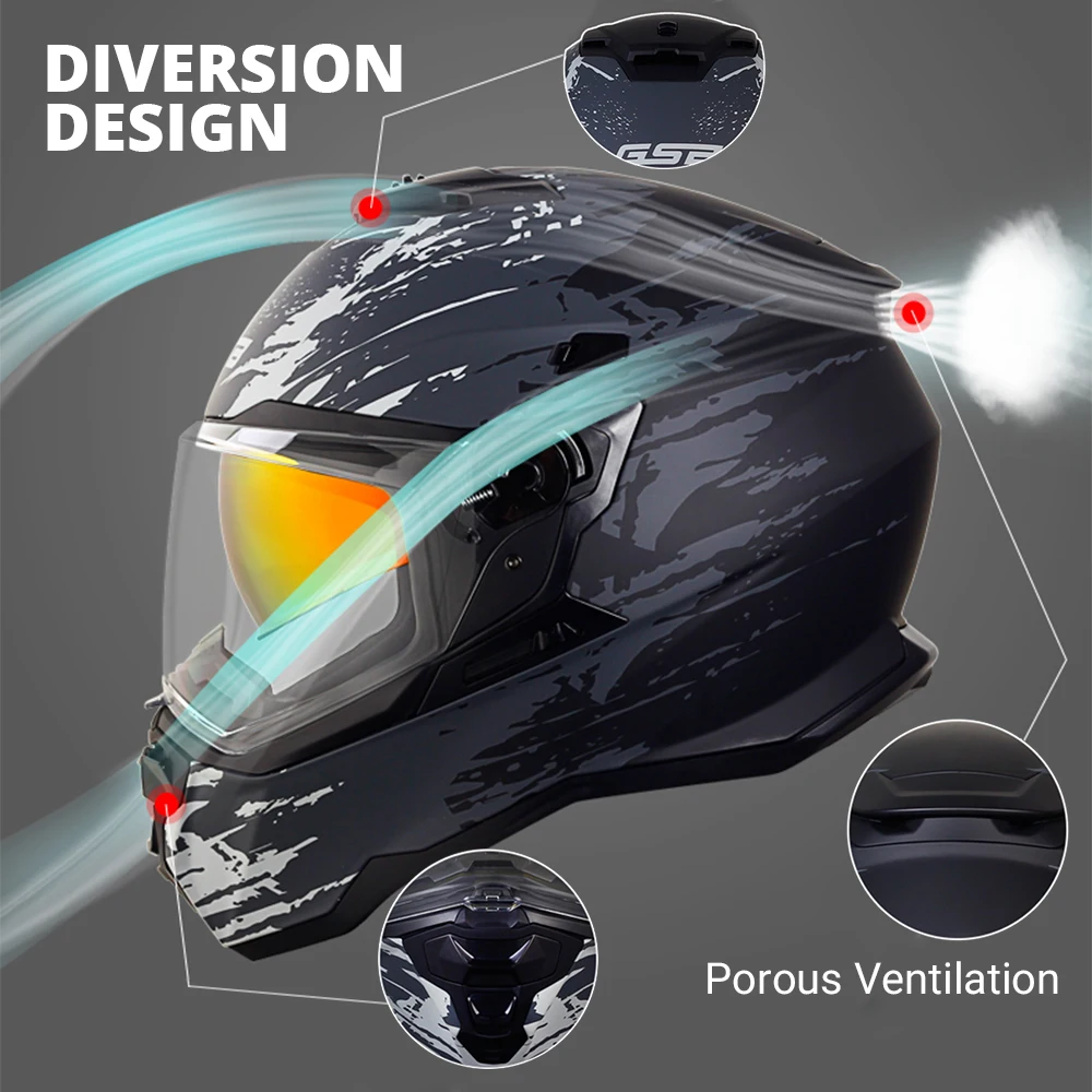  GSB ũν , Ǯ ̽  , ũν ٿ ε , Casco Moto ECE 
