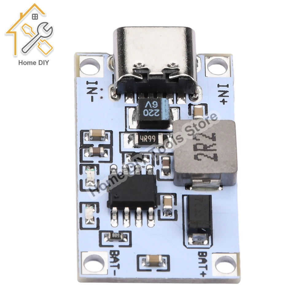 

2S 7.4V 8.4V Lithium Battery Charging Module Micro/Type-C USB Booster Charging Board 5V 2A to 8.4V Charging Two Batteries