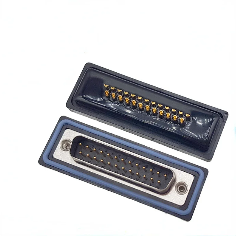 Connettore DB25 Femmina + Maschio - Morsettiera A Vite Con Copertura In Plastica - Foto 3