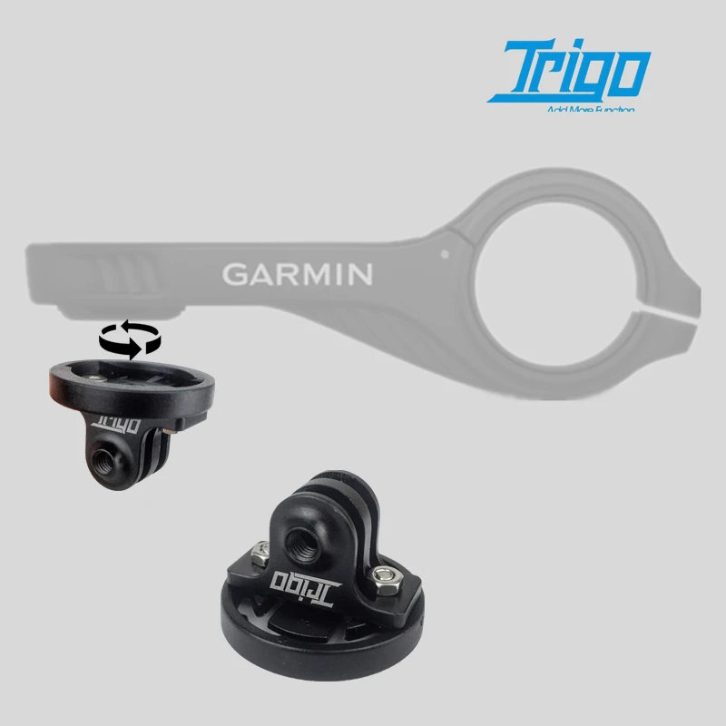 Trigo Garmin Parts Bike Stopwatch Mount Holder TR1817 Bicycle Lights Edge 1030 Gopro Adapter