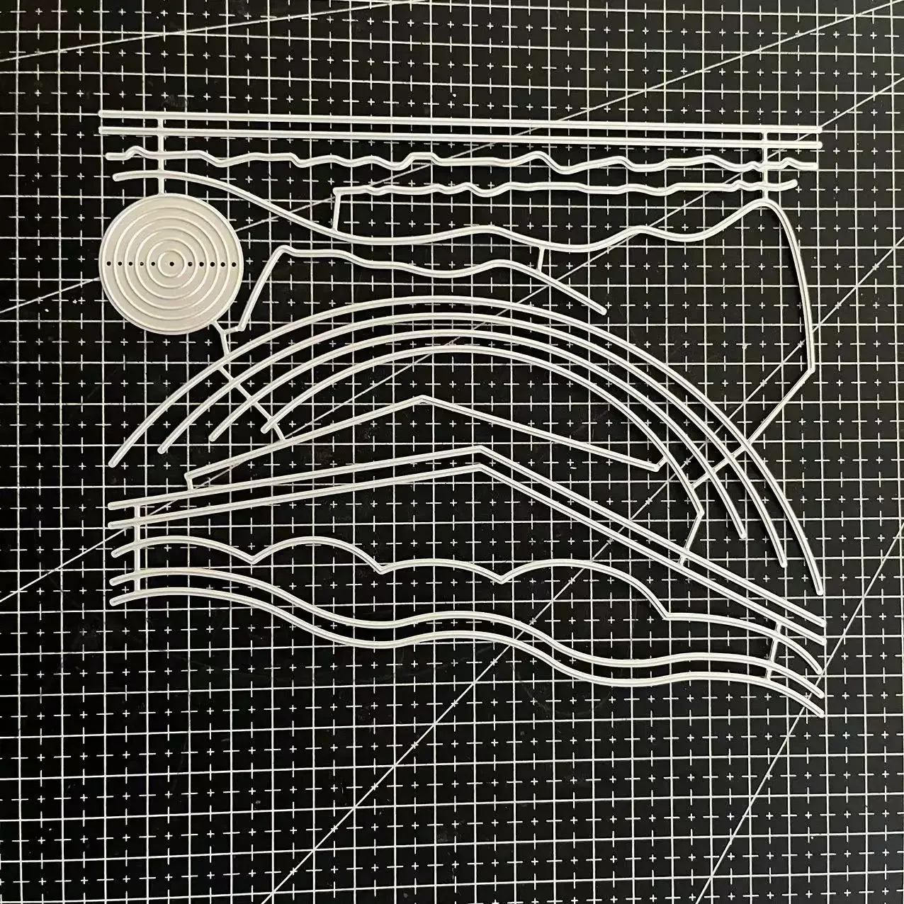 Metal Cutting Die For Seasonal DIY Photo Album