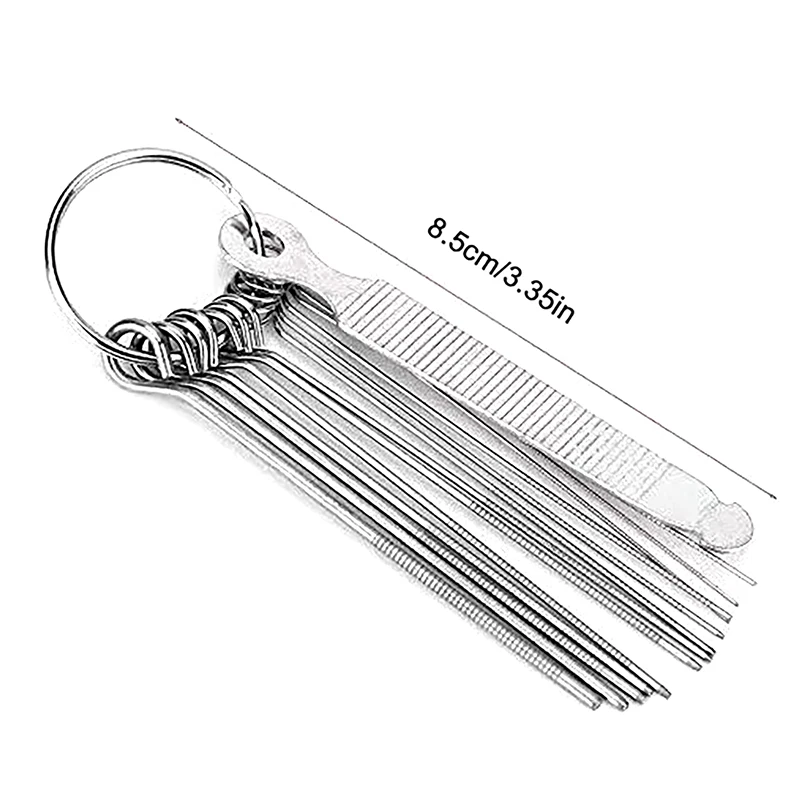 1Set Guitar Nut Slotting File Kit DIY Slot Saw Rods Filing Set Luthier Stringed Instrument Guitar Accessories Guitar Repair Tool