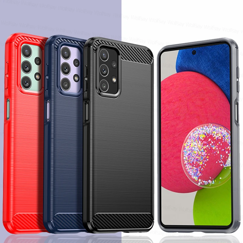 Per Samsung Galaxy A23 4G Custodia Samsung Galaxy A13 A23 A33 A53 5G Cover Cover Posteriore In Silicone Morbido Tpu Per Samsung Galaxy A23