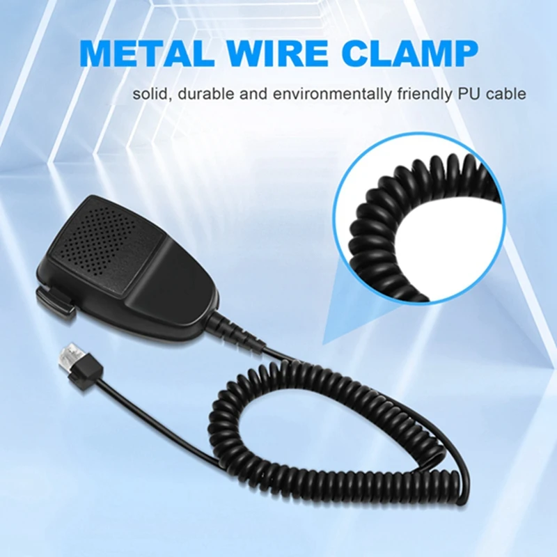 모토로라 워키토키 GM300 GM950 용, 스피커 마이크, 라디오 HMN3596A 핸드 마이크, 예비 부품 액세서리