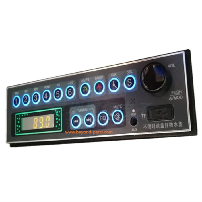 ExcavatorHeavyDutyRadiowithAUXUSBInputTFcardbluetoot12V24V