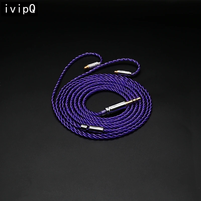 

ivipQ 522 4-Core HIFI Earphone Replacement Cable,With QDC/TFZ/0.78 2PIN/MMCX/IE900/N5005,For CIEM MK4 Moondrop TANCHJIM