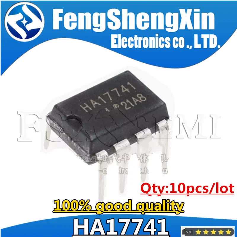 

10pcs HA17741 DIP8 HA 17741 DIP-8 operational amplifier IC