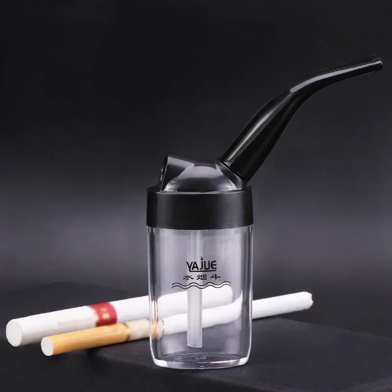 Pocket Size Mini Pipe Water Filter Cigarette Smoking Pipe Hookah Filter Outdoor Tool Smoking Cigarette Accessories