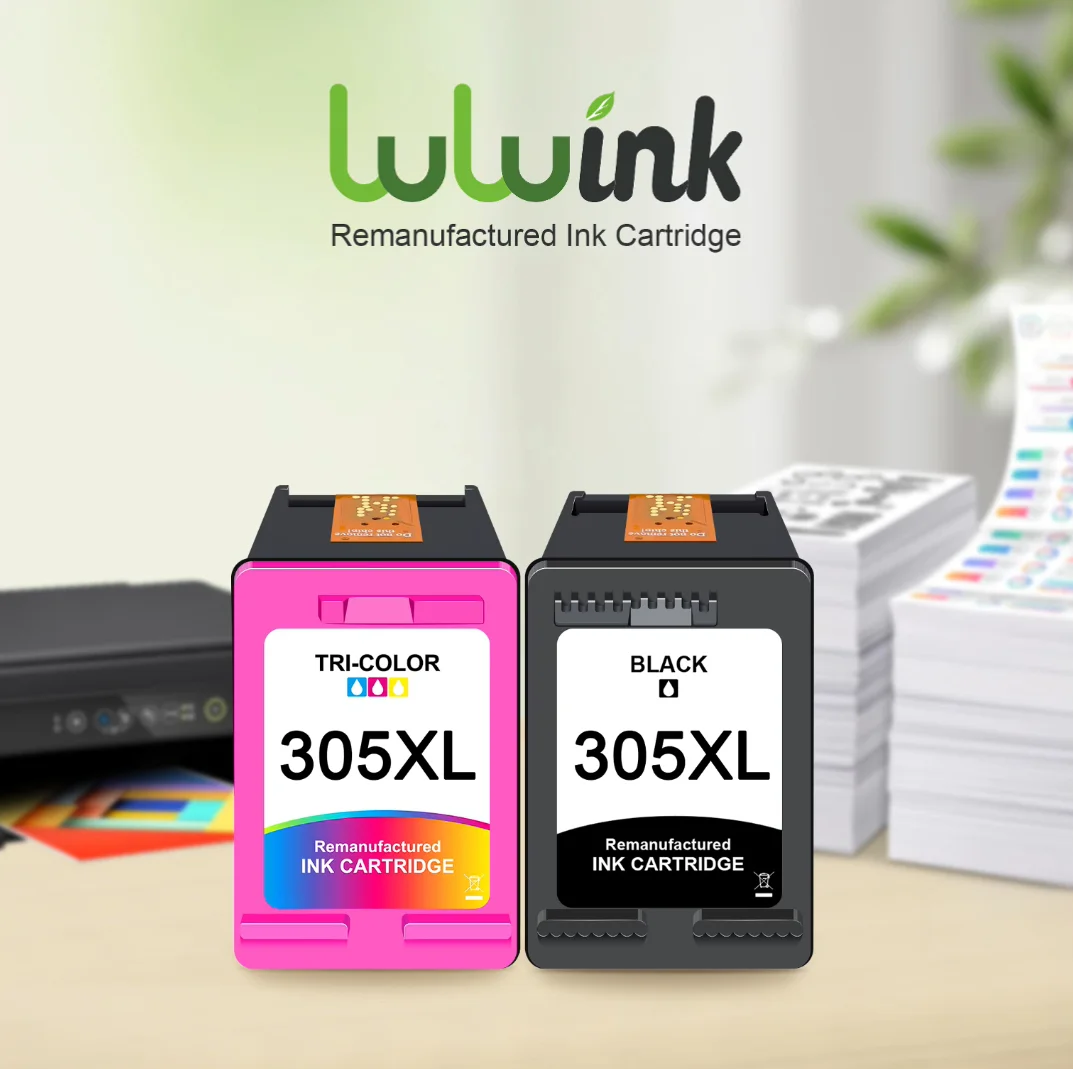Printer Supplies Inkjet Ink Cartridge Ink Cartridge Ink Cartridge 305 xl Compatible for hp 305XL Printer Ink Black Tri-Color for Envy 6020 6030 Pro 6410 Deskjet 2720 2300 Plus 4120
