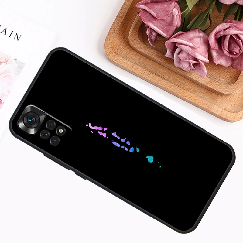Maldives Map Design Protective Phone Case