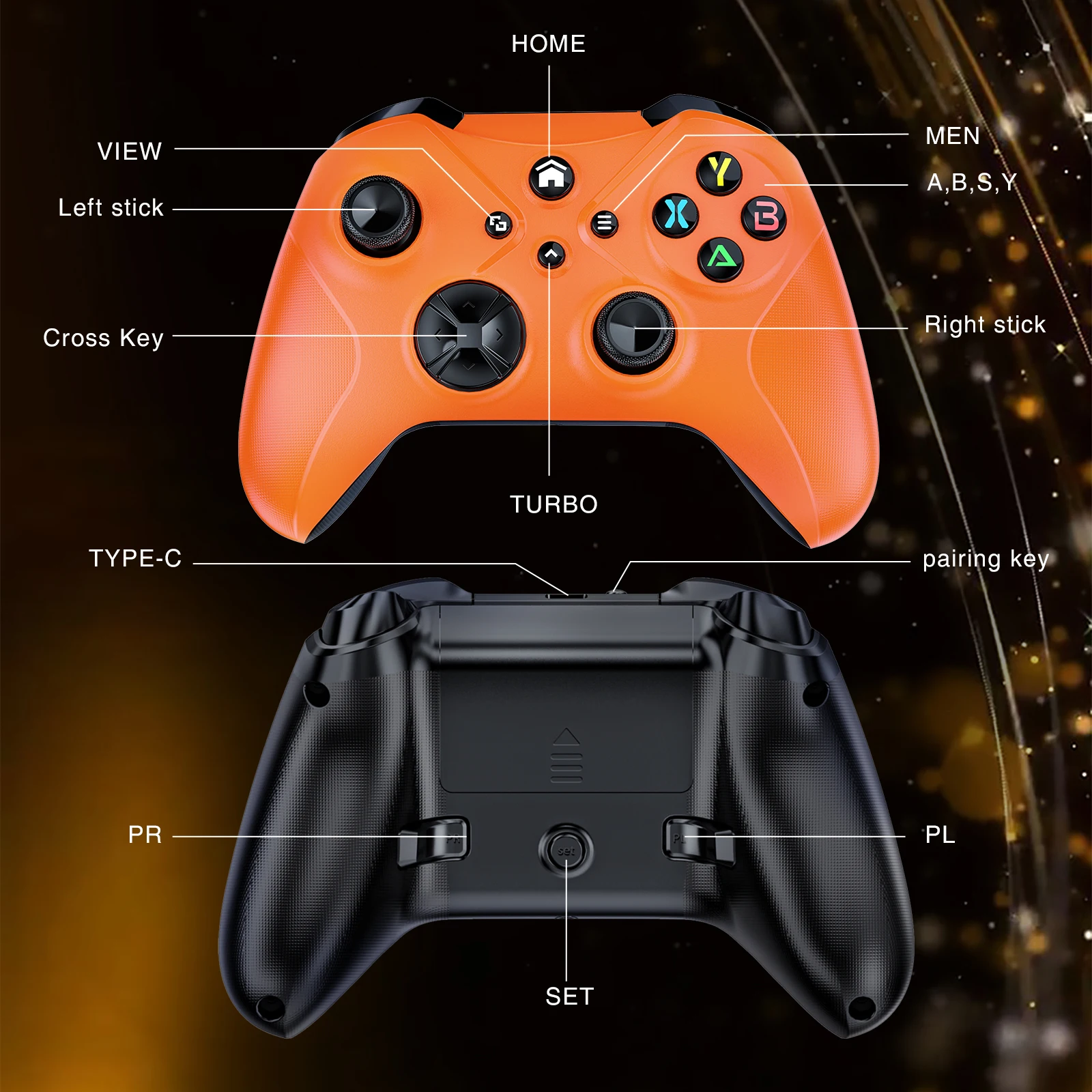 Xbox ø X,Xbox ø S,Xbox One  Ʈѷ,   е,   ̽ƽ PC, 6  ̽ƽ