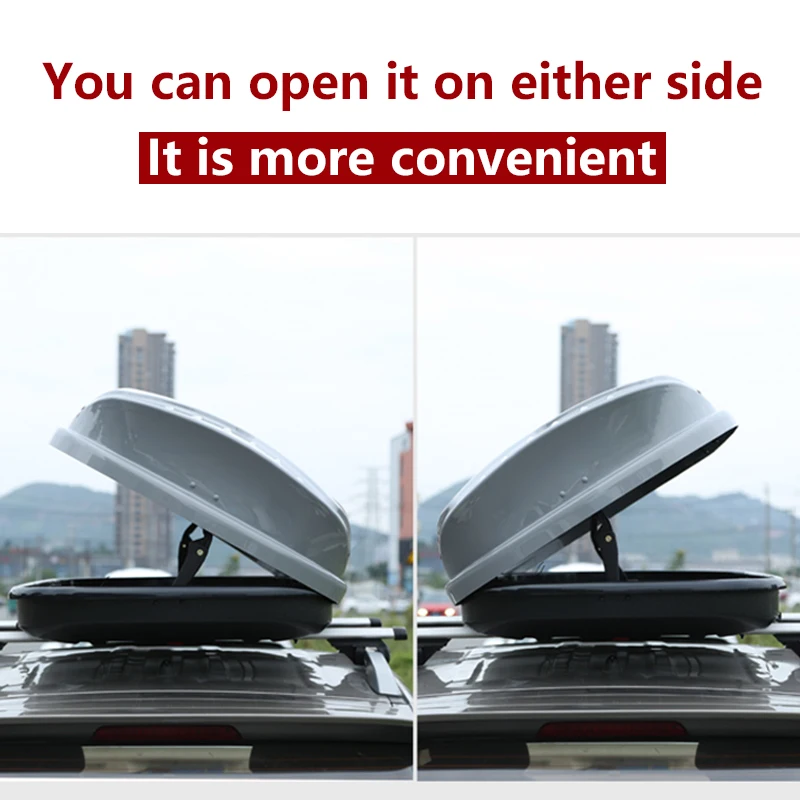 680L Factory Universal Roof Rail 4x4 Car Luggage Top Cross Bar Cargo Roof Box