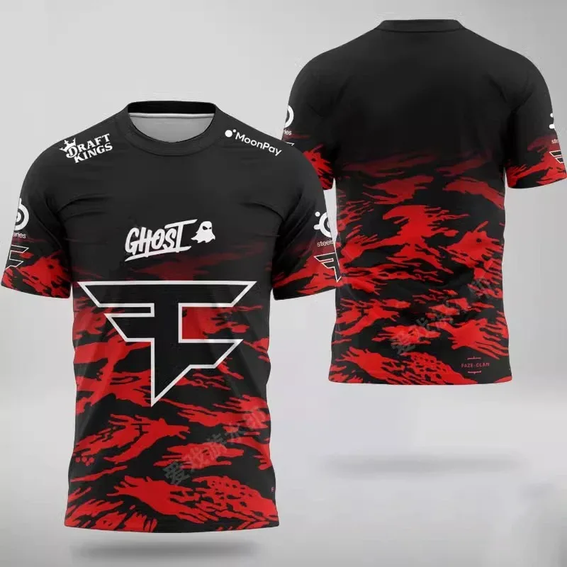 Esports T-shirts for Faze Team CSGO Knife Tower Competition Summer For Game Enthusiasts sportswear tshirt