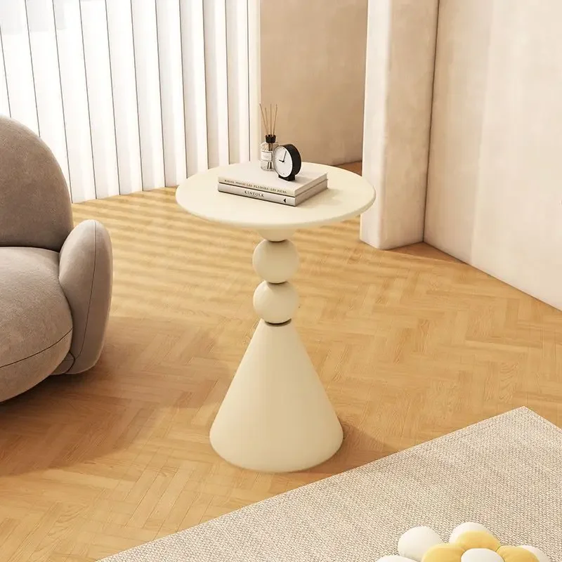 Nordic Style Minimalist Sofa Side Table for Small Living Room Creative Coffee Table