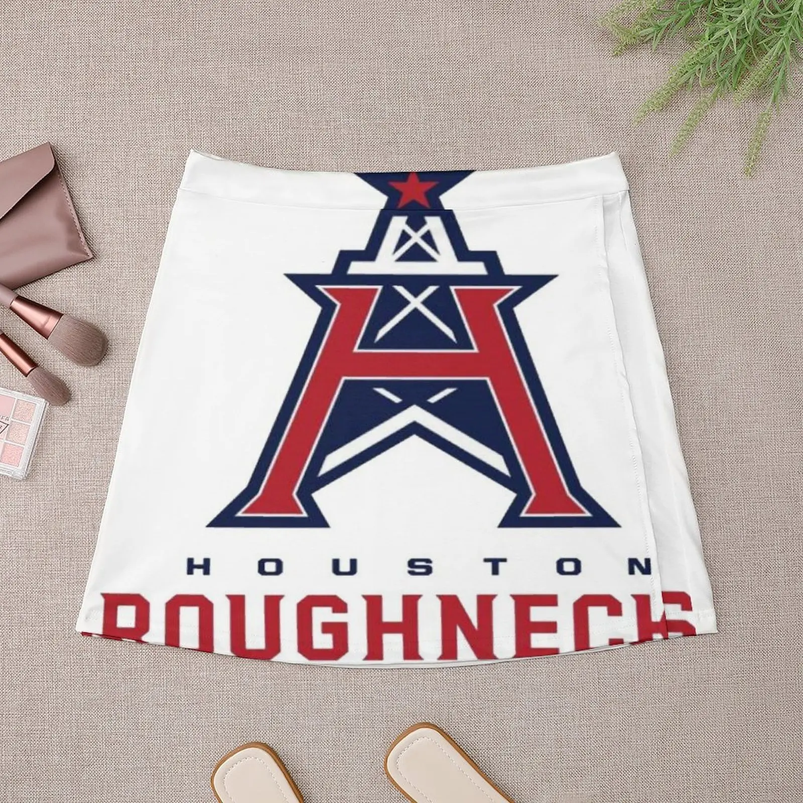 Houston Roughnecks Logo XFL Team Mini Skirt midi skirt for women women's summer dress 2024 Short women′s skirts short skirt
