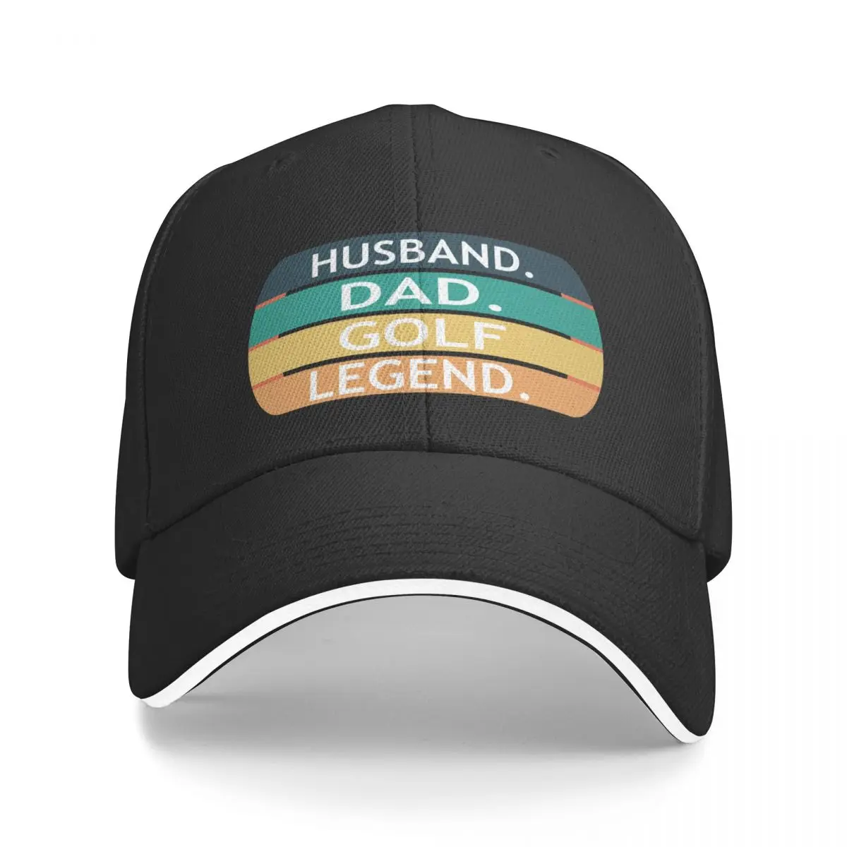 

Husband Dad Golf Legend - Funny Golf Gift For Golfers Fathers Baseball Cap birthday derby hat Woman Hats Men's