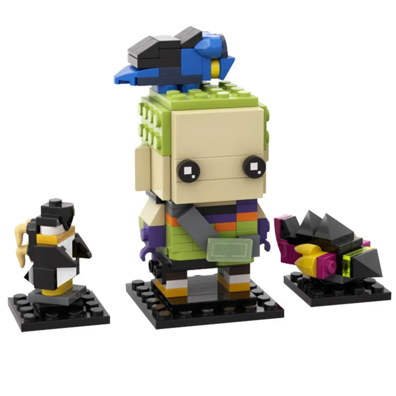 

Набор строительных блоков Valorant Game Brickheadz, кавайная модель Феникс Скай, экшн-фигурки, конструктор, игрушка, подарок для детей