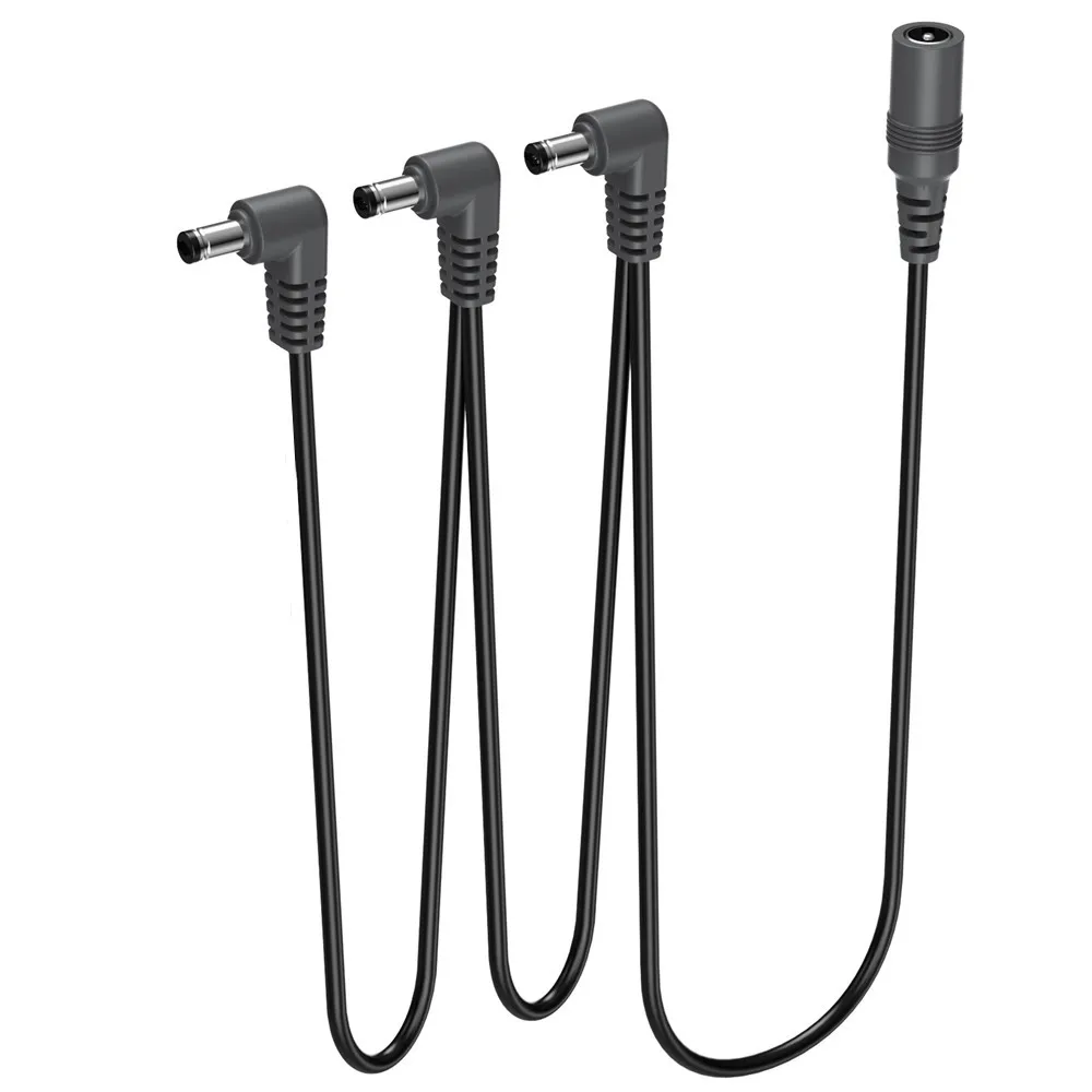 Daisy Chain Kabel 1 auf 2 3 5 6 8 10 Wege Gitarreneffektpedal Zubehör 9 V DC Adapterstecker Netzkabel – Detail 4