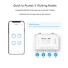 1-5PCS SONOFF 4CH R3/ 4CH PRO R3 4 Gang WiFi Smart Switch Module eWeLink APP Interlock Inching Control Via Alexa Google Home 4