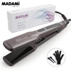 Korean Hair Straightener Keratin Treatment Floating Wide Plate Ceramic Flat Iron Dual Voltage Hair Curling Iron Salon Styler 1