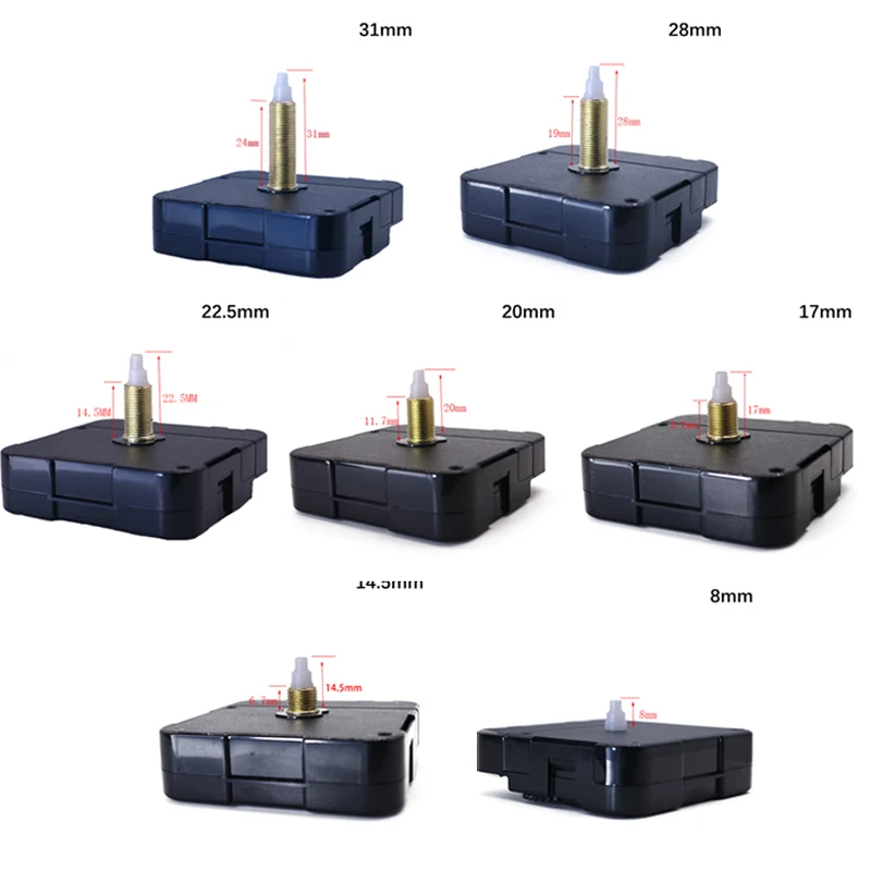 Wall Clock Motor Clock Movement Kit Long Shaft Clock Mechanism