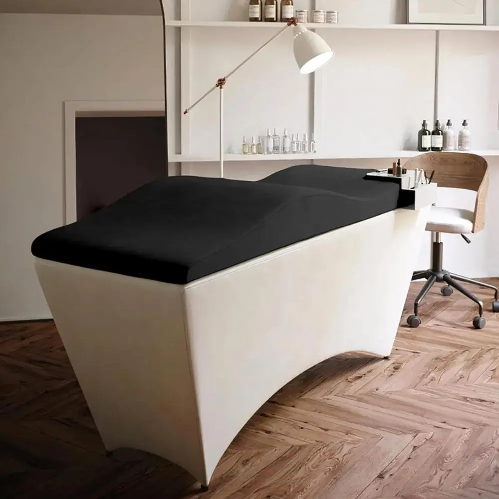 מזרנים מקצועיים למיטת ריסים עם זיכרון צפיפות גבוהה, עמידים במים ומונעי מיקרוביים לשימוש בסלון ריסים וספא