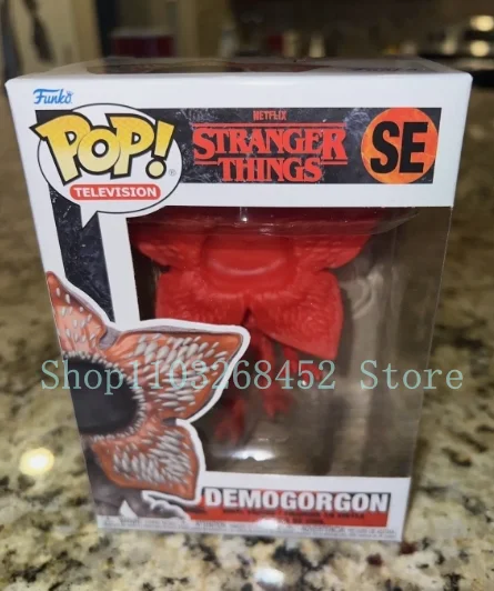 thumbnail image 1 of ¡Novedad de 2024! Figura de acción FUNKO POP de 4 estilos n.° 428 Demogorgon SE, color rojo, azul y gris, modelo de PVC, juguetes de colección para niños, regalos., 1 of 5