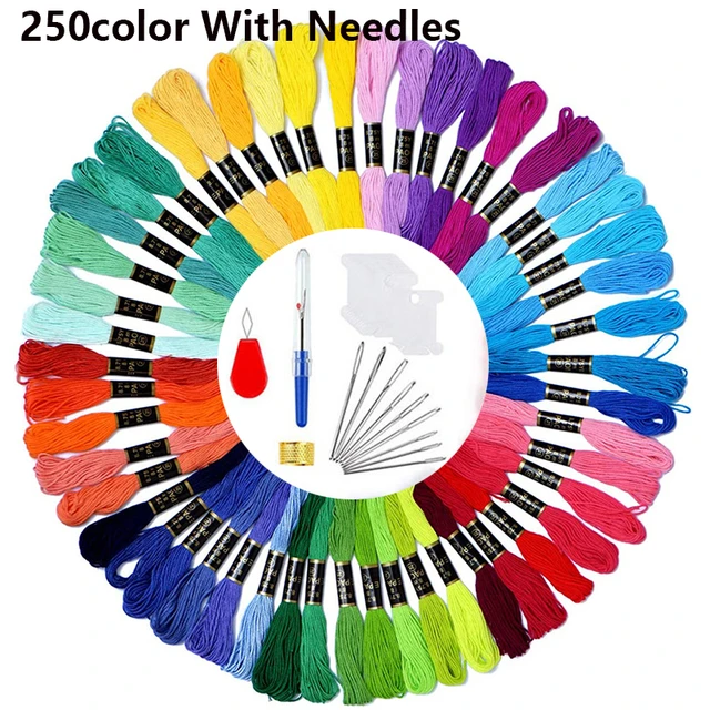 447 Colorful Embroidery Floss Cotton Sewing Skeins 8m Crafts Cross Stitch  Floss Kit for Friendship Bracelets DIY Thread Crafts - AliExpress