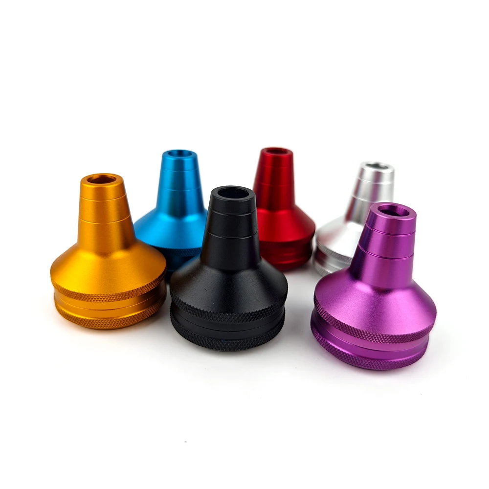 사악한 알루미늄 합금 물 담뱃대 Shisha Molasses Catcher실리콘 어댑터 오일 시럽 Chicha Nargile Cachimba 흡연 액세서리