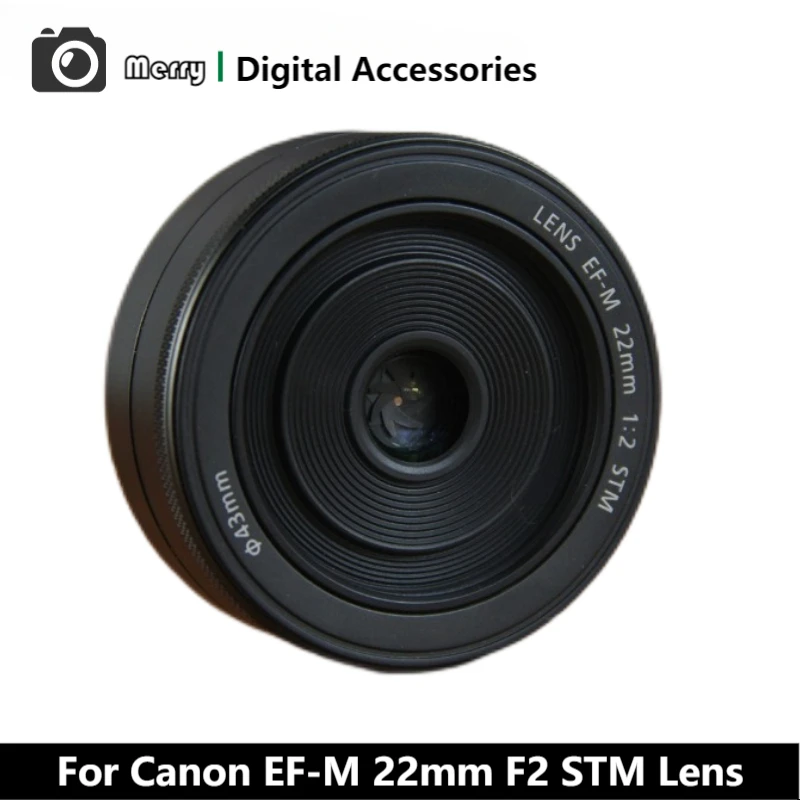 Genuine EF-M 22mm f/2 STM Lens For Canon M3 M5 M6 M6 II M50 M50