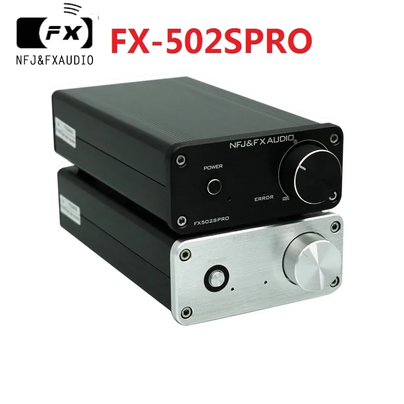 2020 FX-Audio New FX-502SPRO HiFi 2.0 Full Digital Audio Amplifier Adopting TPA3250+NE5532 70W*2 DC24V/4A Power Adapter Optional