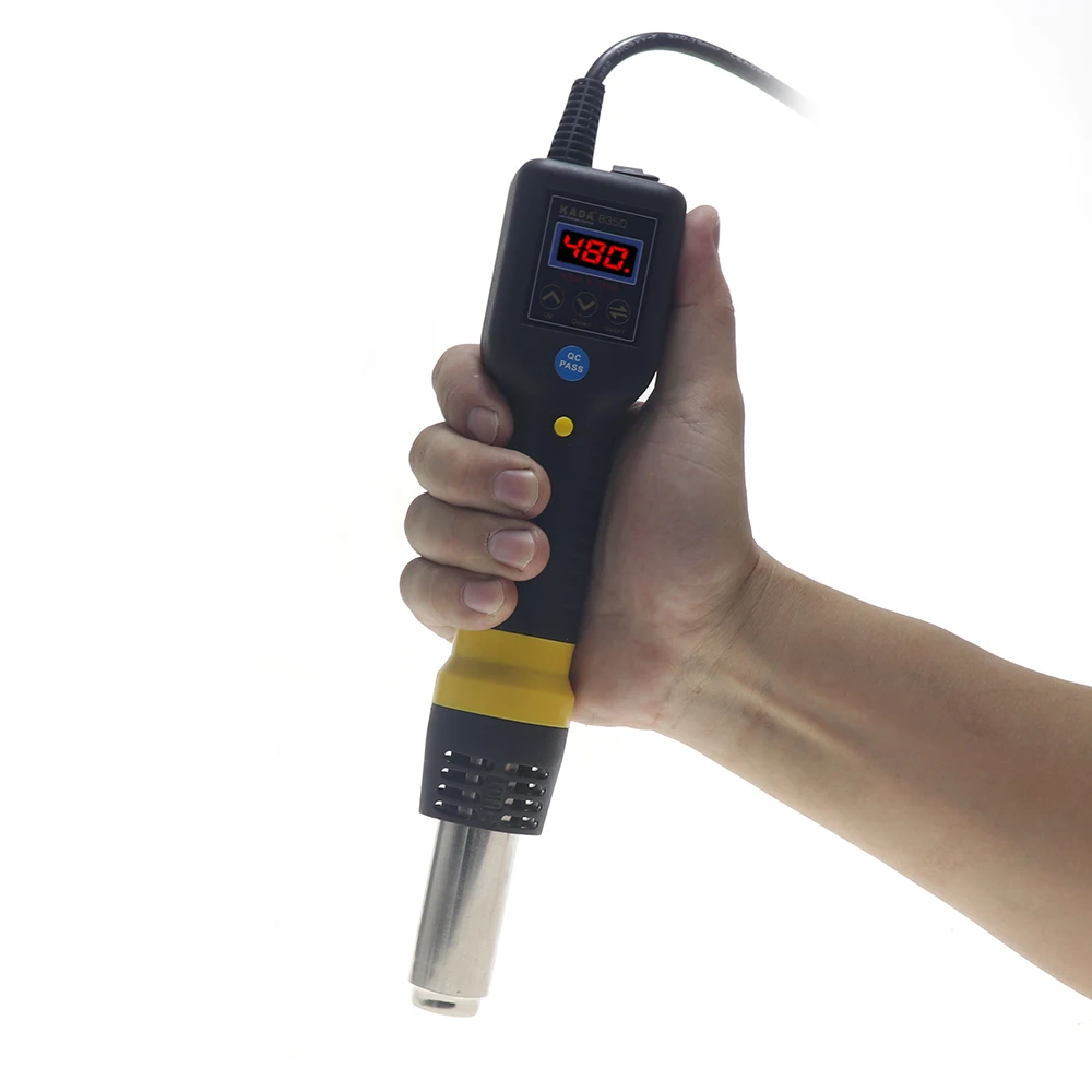 KADA 835D 8858i Hot Air Gun Portable LED Display Rework Station Heat Gun Hair Dryer Temperature Adjustable Welding Station