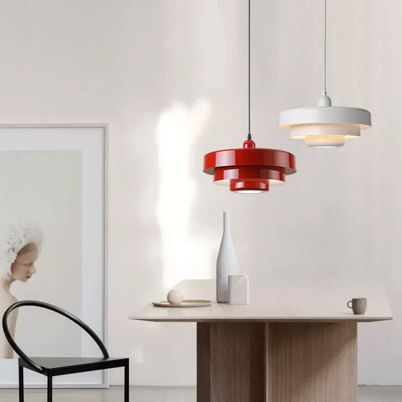 Pendant Light Vintage Orange Home Decoration Hanging Lamp Bedroom Bedside Restaurant Living Rooms LED Mid Century Fixture pendant lights vintage pendant lights pendant lamp rope pendant lamp