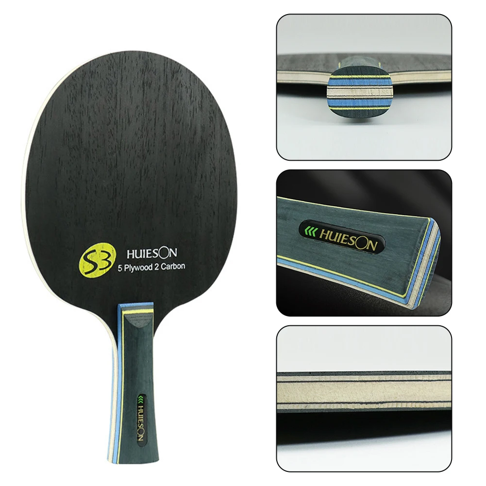 

1pc Wood Table Tennis Board Blade Base 7-Ply Ping Pong Blade Paddle Bottom Plate Table Tennis Racket Pingpong Bat Long Handl