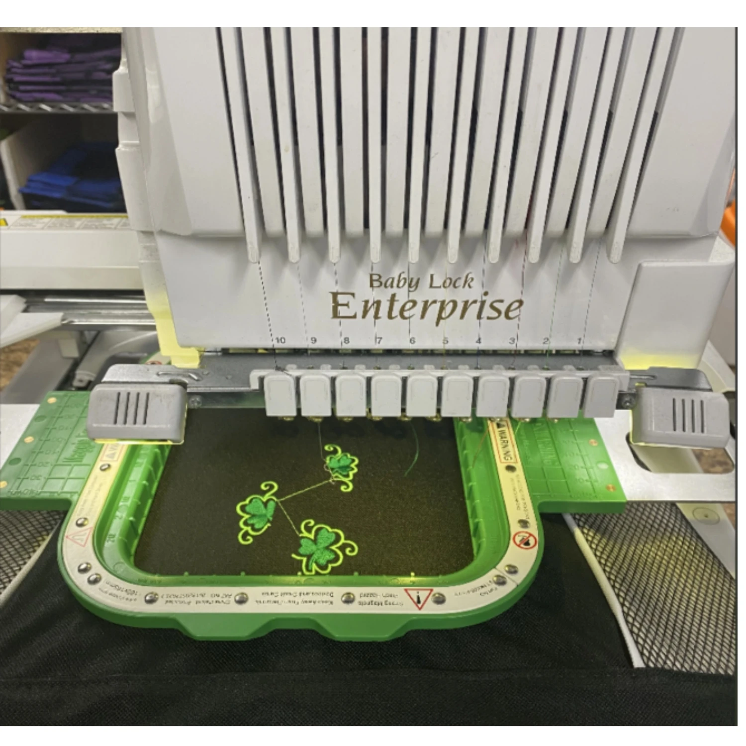 6.9x6.9in/175x175mm Magnetic Mighty Hoops Embroidery Frame