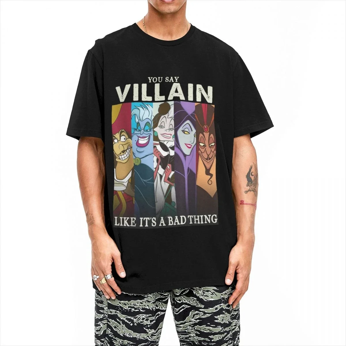 SuperVillain Red Box Logo Shirt Funny Graphic Tee
